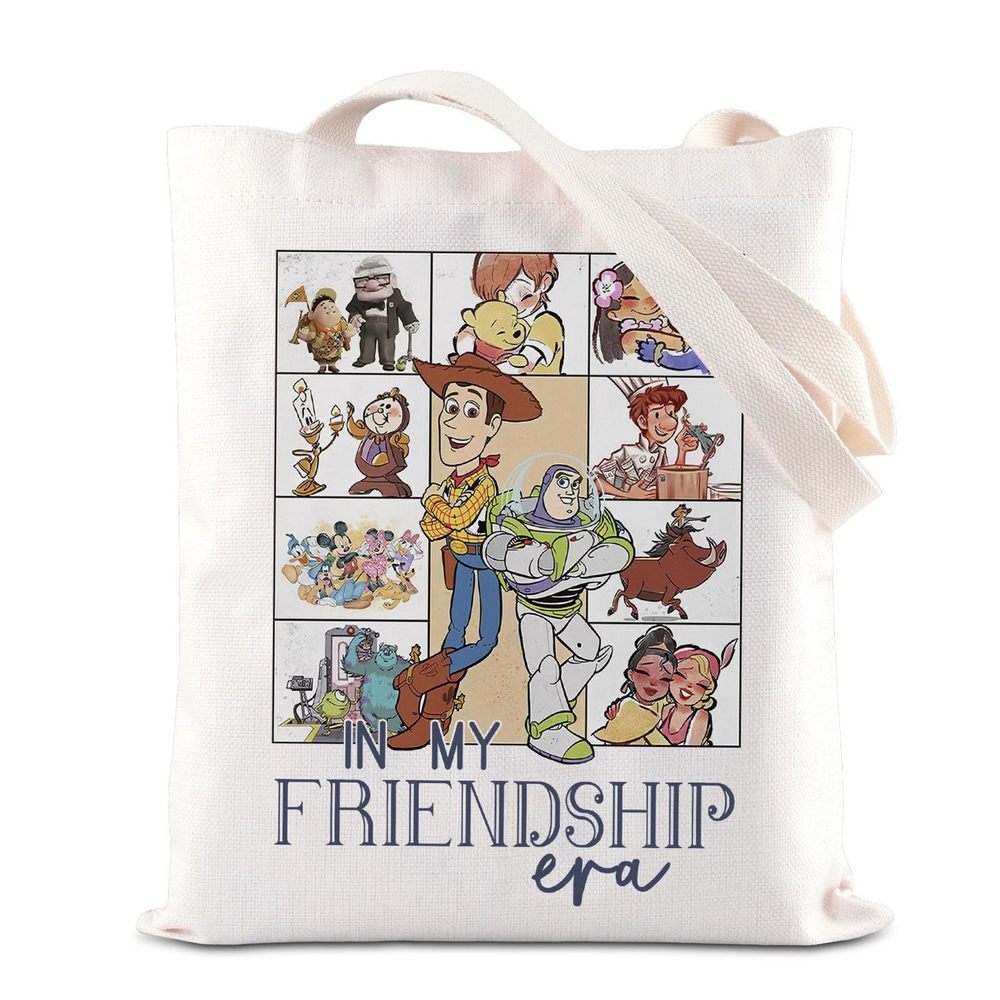 Bff Gift In My Friendship Era Tote Grocery Shoing Handbag Cartoon Movies xD
